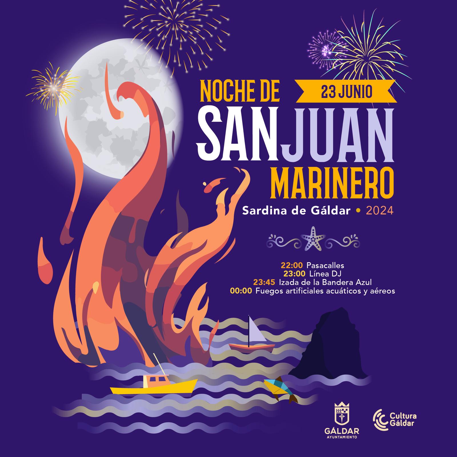 Sardina celebra el domingo la Noche de San Juan Marinero con música y